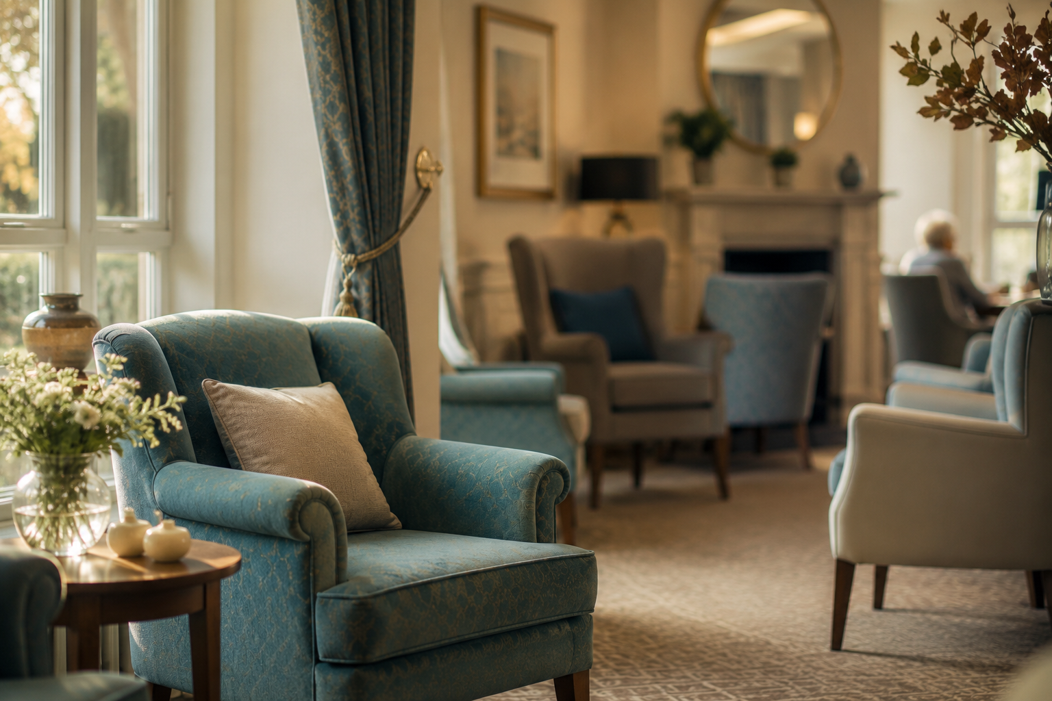 Premium care environment interior